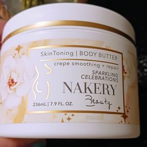 Nakery Crepe Smoothing Body Butter, Sparkling Celebrations, NWOT